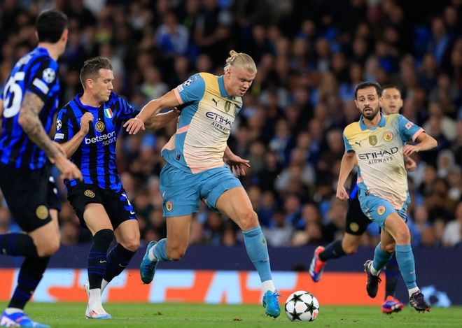 关于德国完胜国际米兰，哈兰德点燃赛场的信息